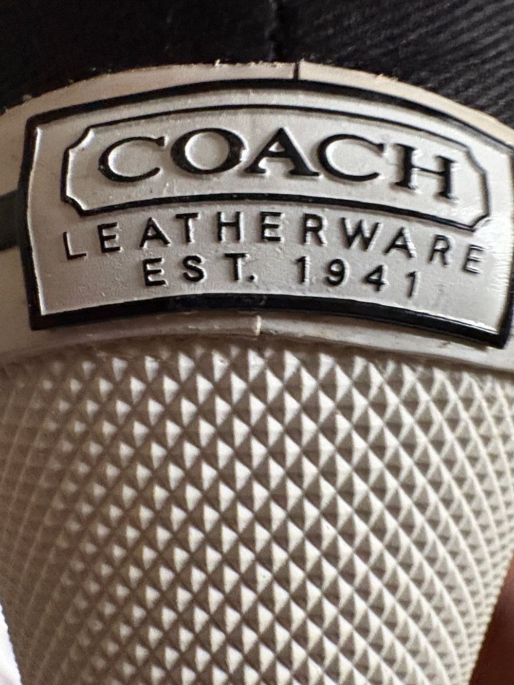Coach Black and White Mary Jane Platform Pumps - Picture 9 of 9